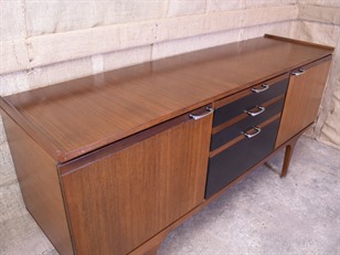 Tola and Black Teak Sideboard