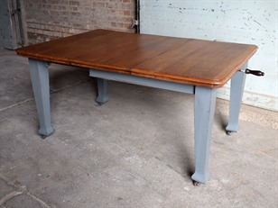 Edwardian Painted Oak Table 
