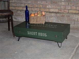 Upcycled Vintage Tool Box Coffee Table